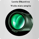 Telescópio Monocular Portátil HD 80x100 - Ideal para suas Aventuras + acessórios