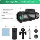 Telescópio Monocular Portátil HD 80x100 - Ideal para suas Aventuras + acessórios