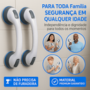 Barra de Apoio para Banheiro com Ventosa - GripPro