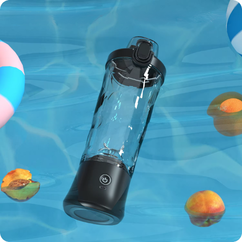 Liquidificador Portátil USB Recarregável 600ml - Fácil de Usar